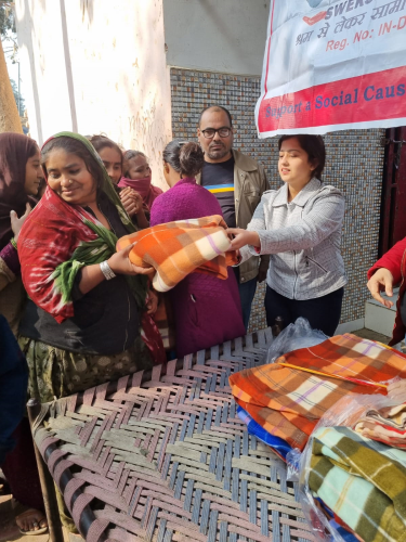 Blankets Distribution